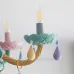 Потолочная люстра RAINBOW SHORT 5 lamps