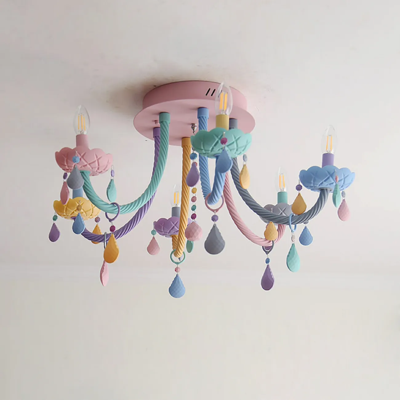 Потолочная люстра RAINBOW SHORT 5 lamps от ImperiumLoft