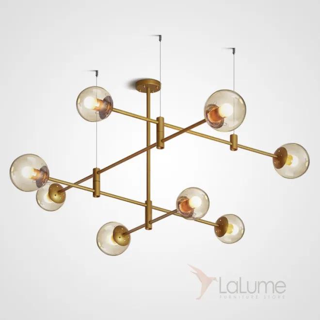 Подвесная люстра GAP золото от ImperiumLoft Подвесная люстра GAP золото от ImperiumLoft