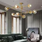 Подвесная люстра GAP золото от ImperiumLoft