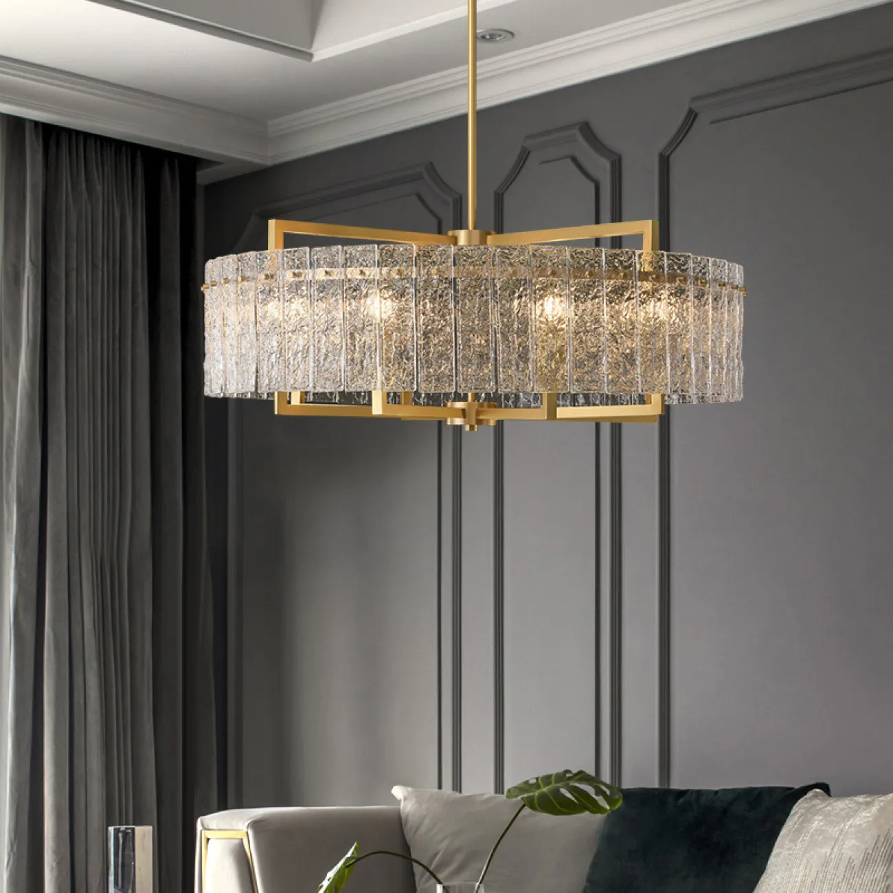 Потолочная люстра ADINA CH D60 от ImperiumLoft