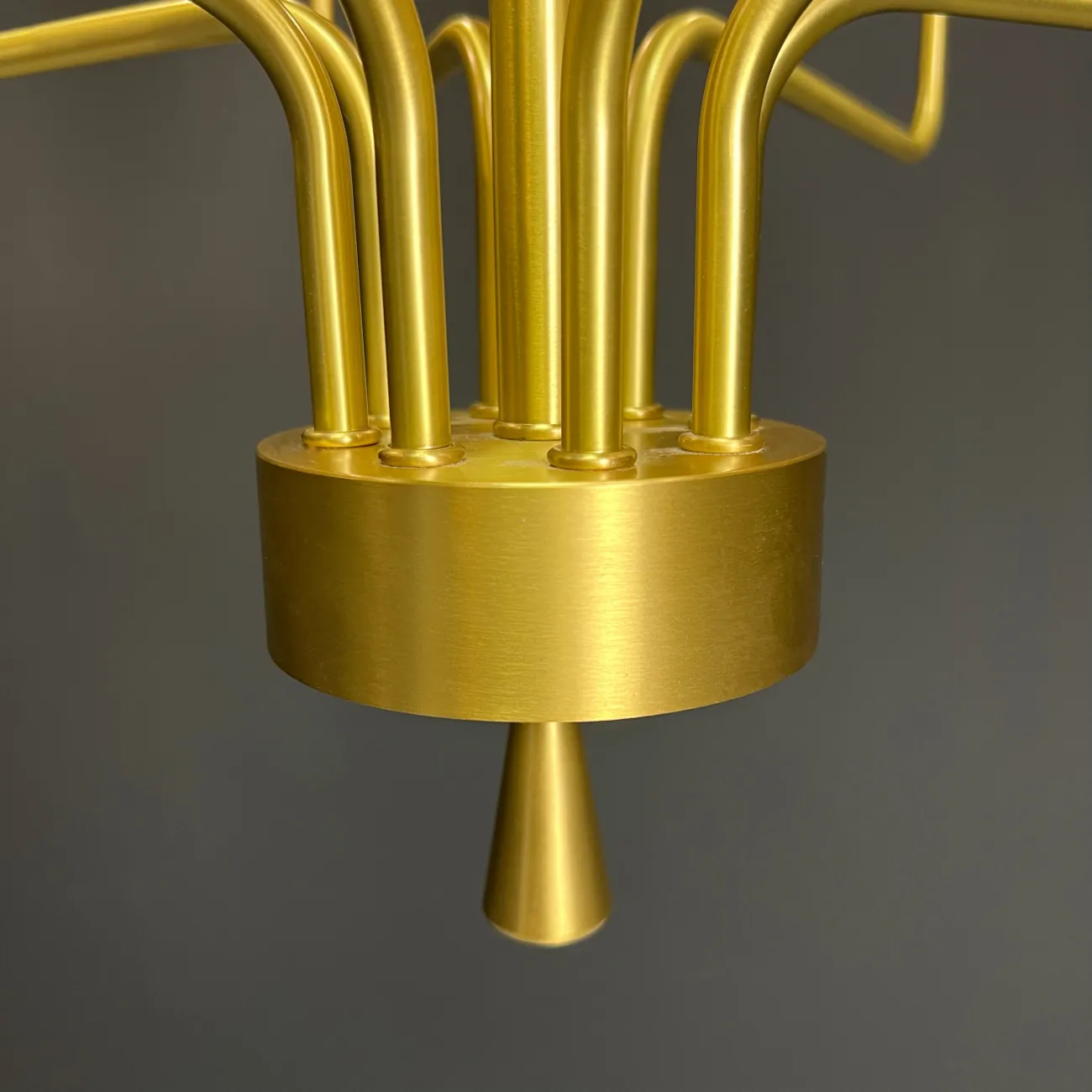 Подвесная дизайнерская люстра Viola 10 Синий от ImperiumLoft