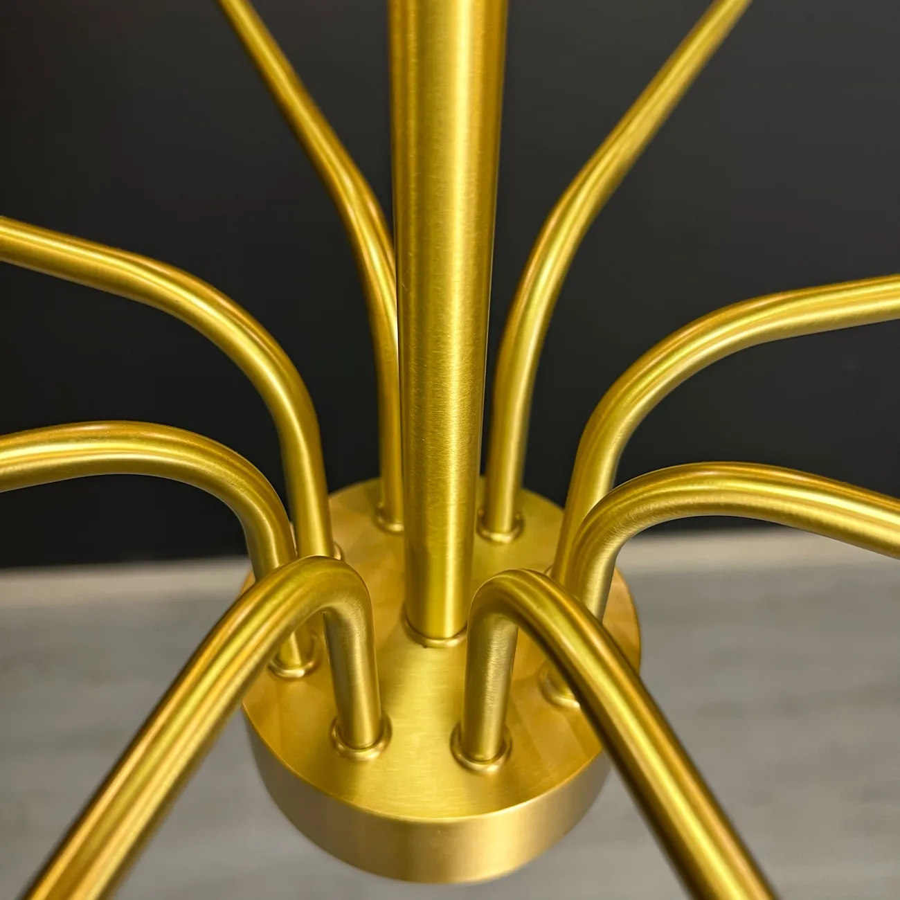 Подвесная дизайнерская люстра Viola 10 Синий от ImperiumLoft