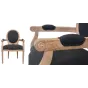 Стул French chairs Provence Black ArmChair от LaLume