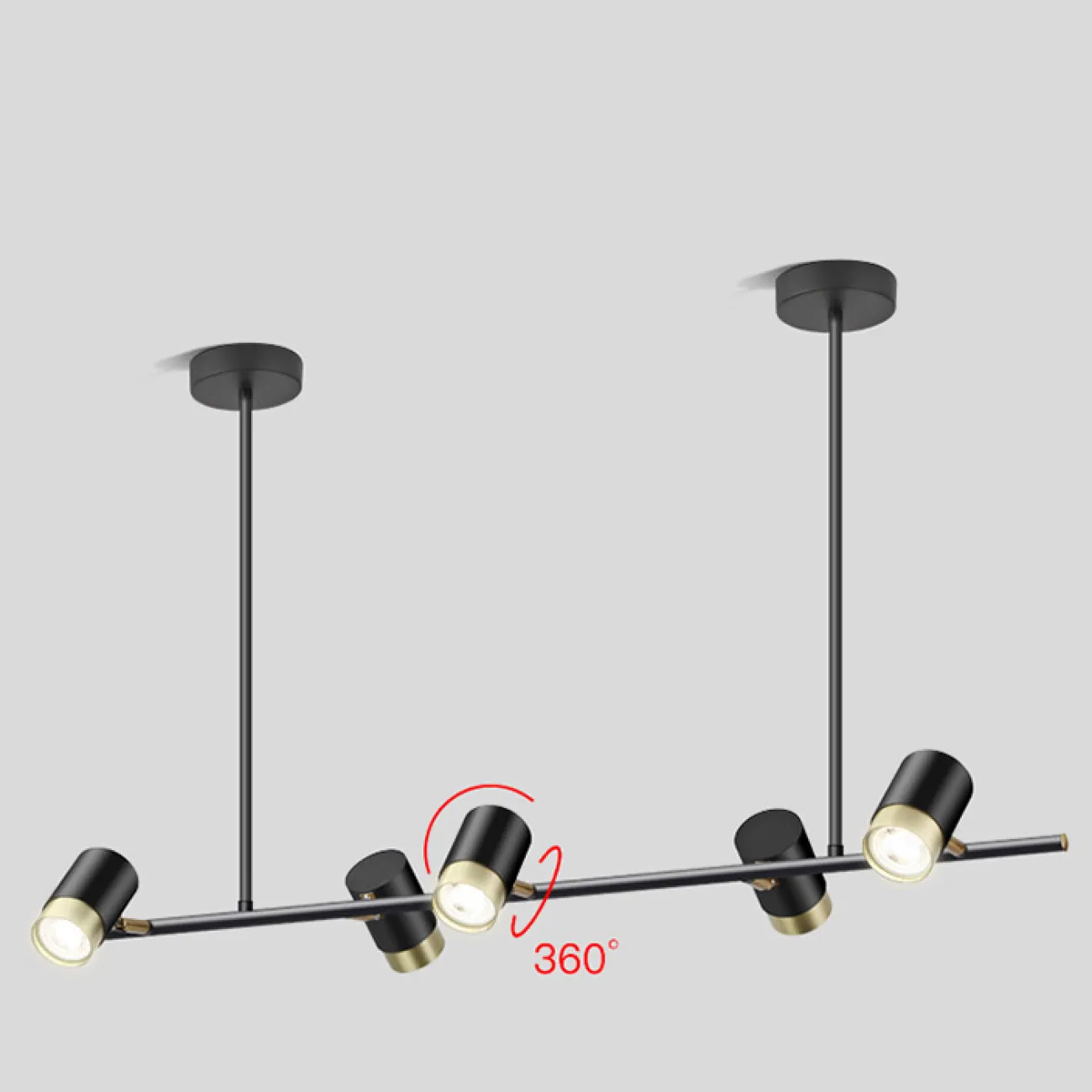 Потолочный светильник RAGNA LONG от ImperiumLoft