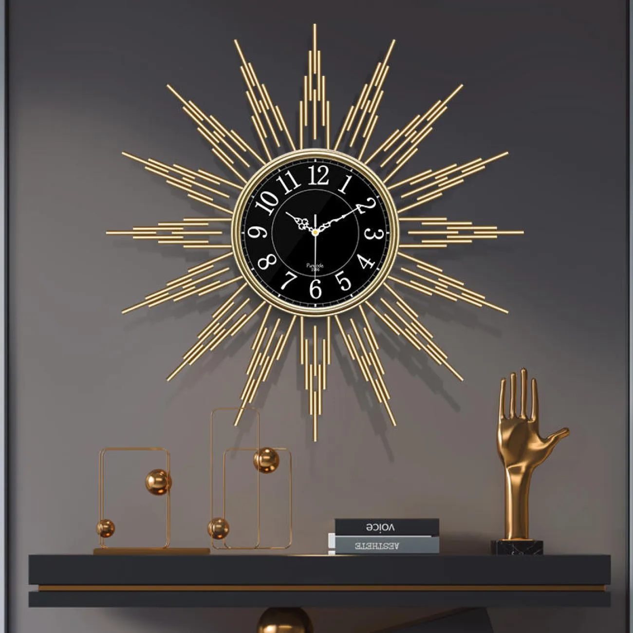 Дизайнерский настенный декор часы LaLume-KKK00332