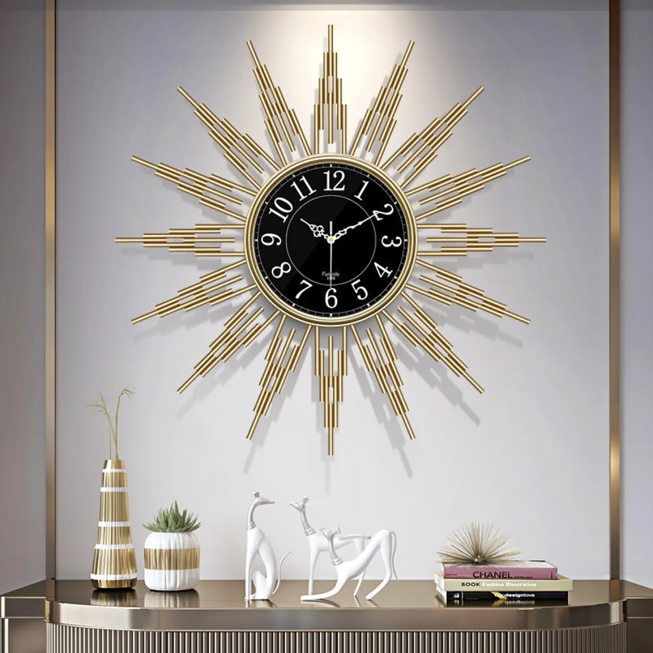 Дизайнерский настенный декор часы LaLume-KKK00332