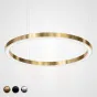 Люстра Light Ring Horizontal D120 Золото от ImperiumLoft