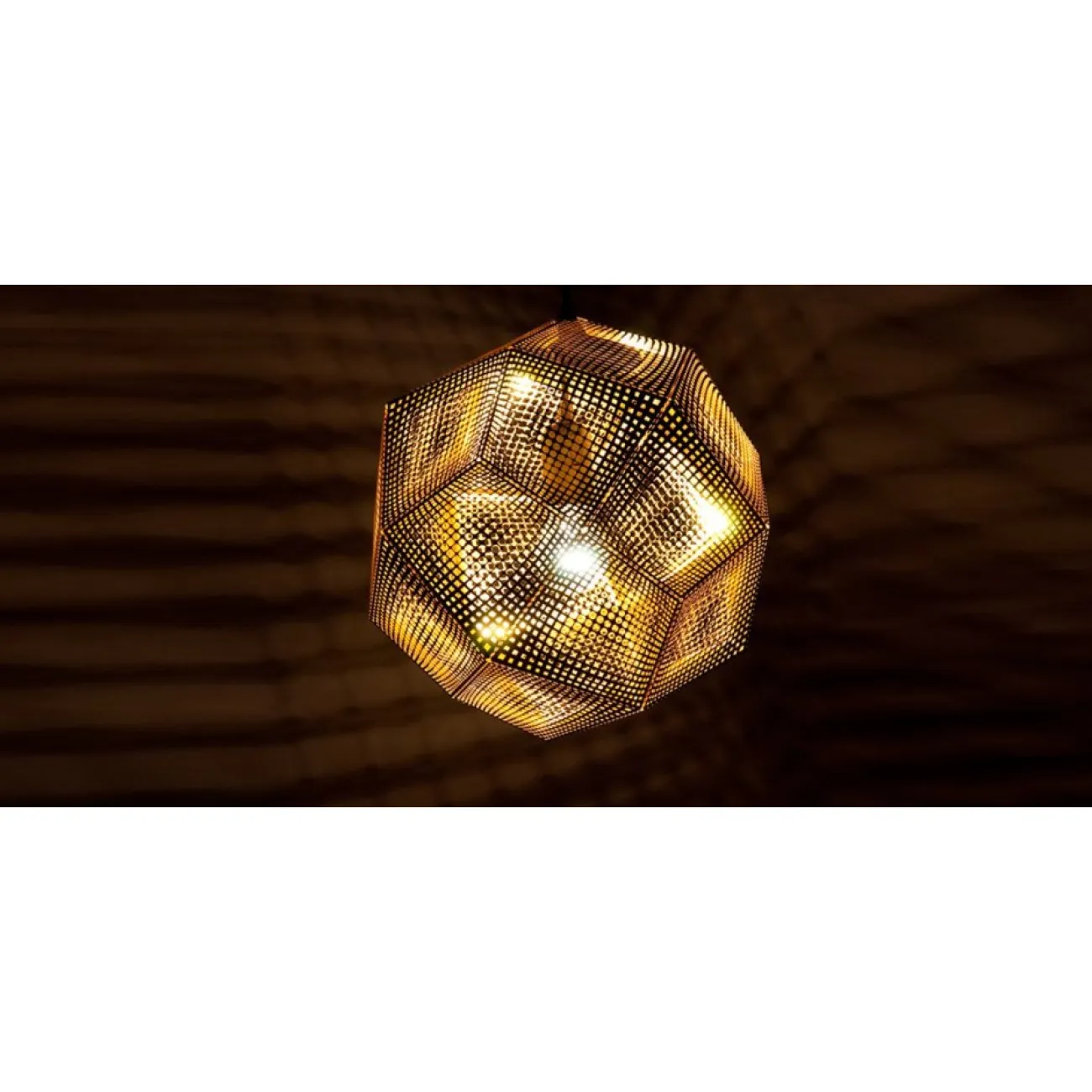 Люстра Etch Shade designed by Tom Dixon in 2012 от LaLume