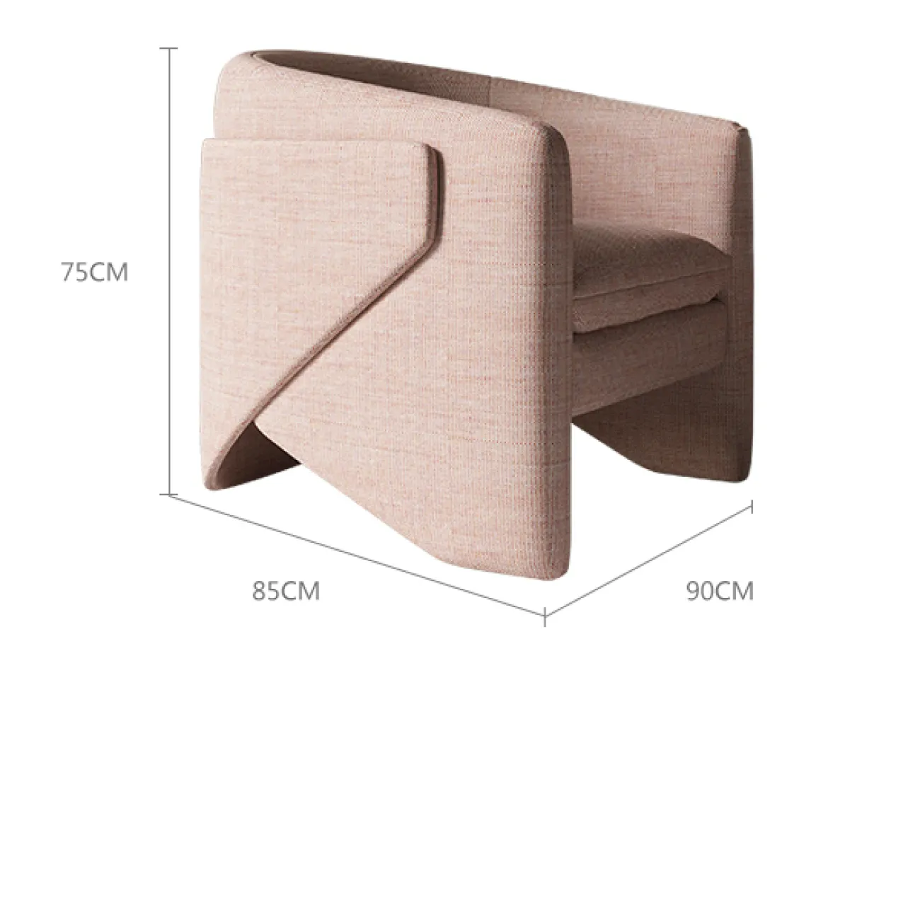 Дизайнерское кресло LaLume-KK00258 Дизайнерское кресло LaLume-KK00258