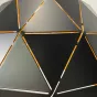 Подвесной светильник MELON D36 Gold/Black от ImperiumLoft