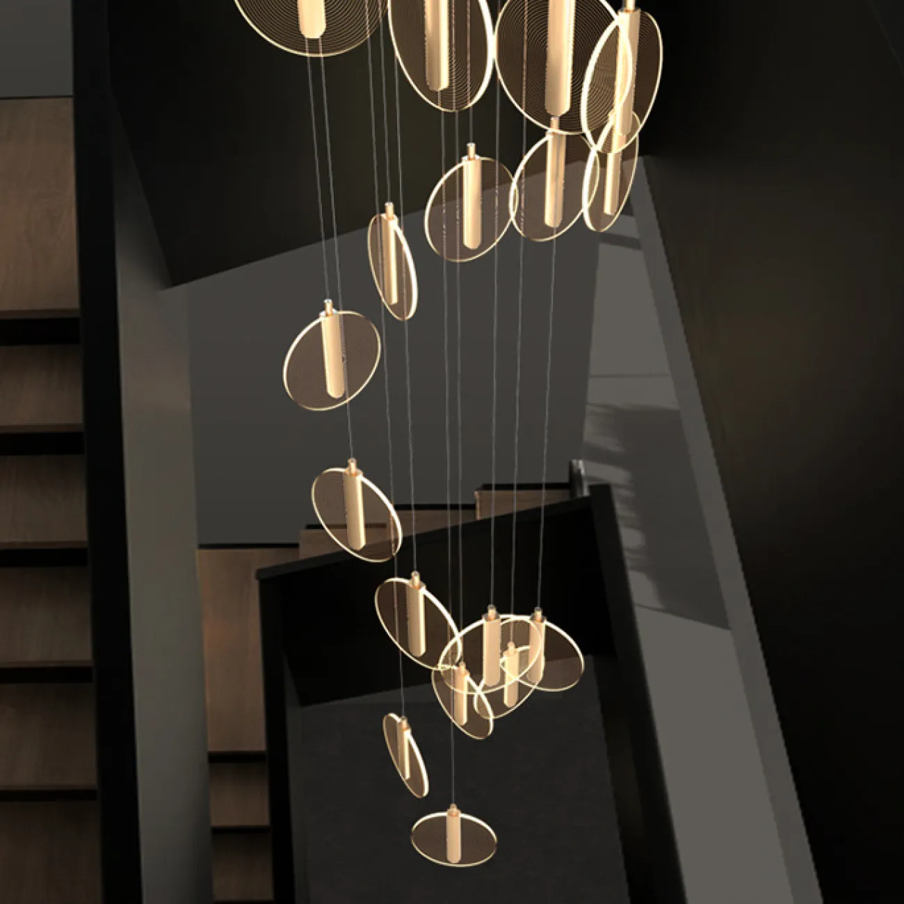 Подвесной светильник PROCYON L6 от ImperiumLoft