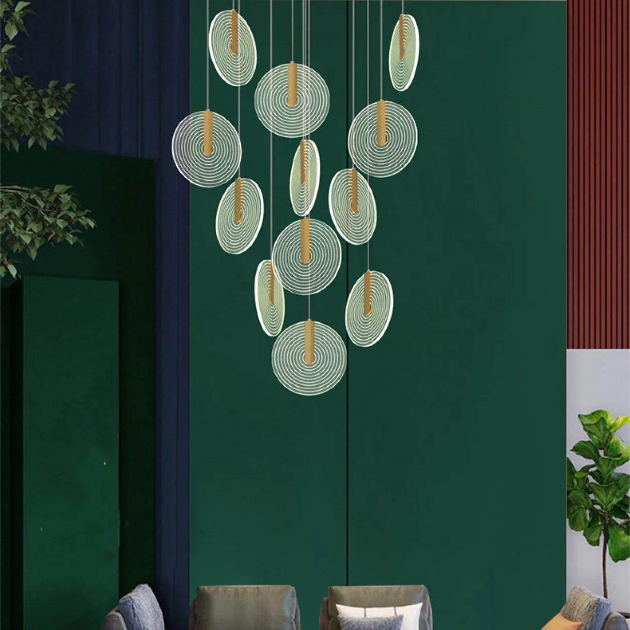 Подвесной светильник PROCYON L6 от ImperiumLoft