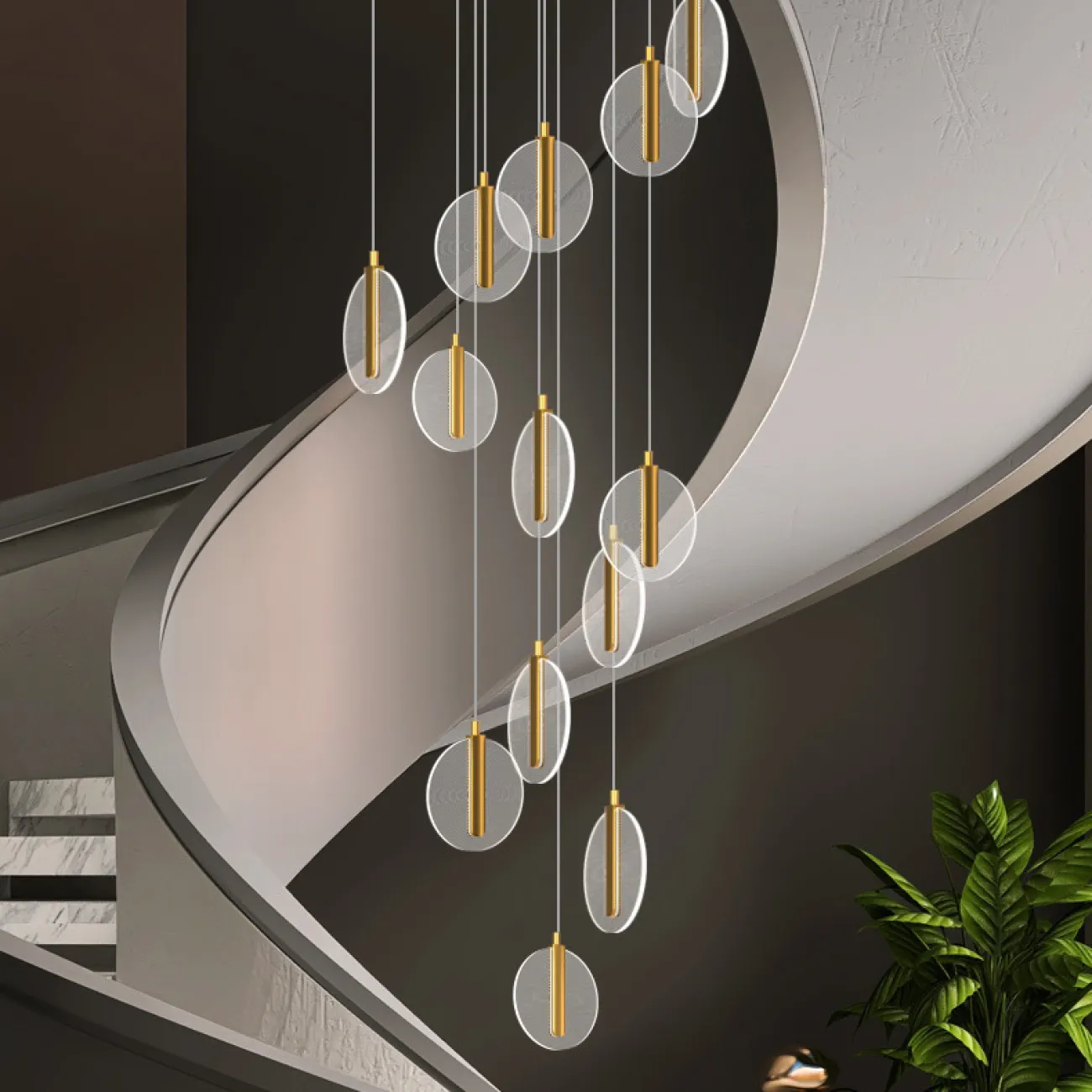 Подвесной светильник PROCYON L6 от ImperiumLoft