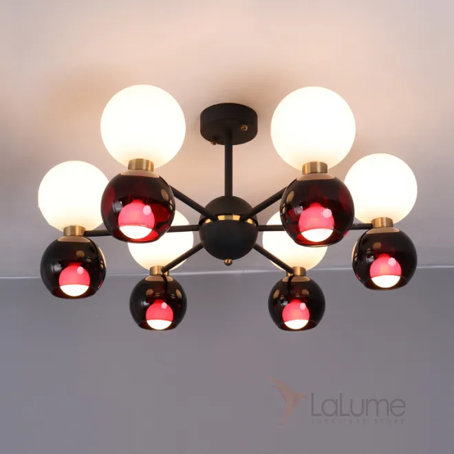 Люстра потолочная LAVINIA 12 (6+6) круг от ImperiumLoft Люстра потолочная LAVINIA 12 (6+6) круг от ImperiumLoft