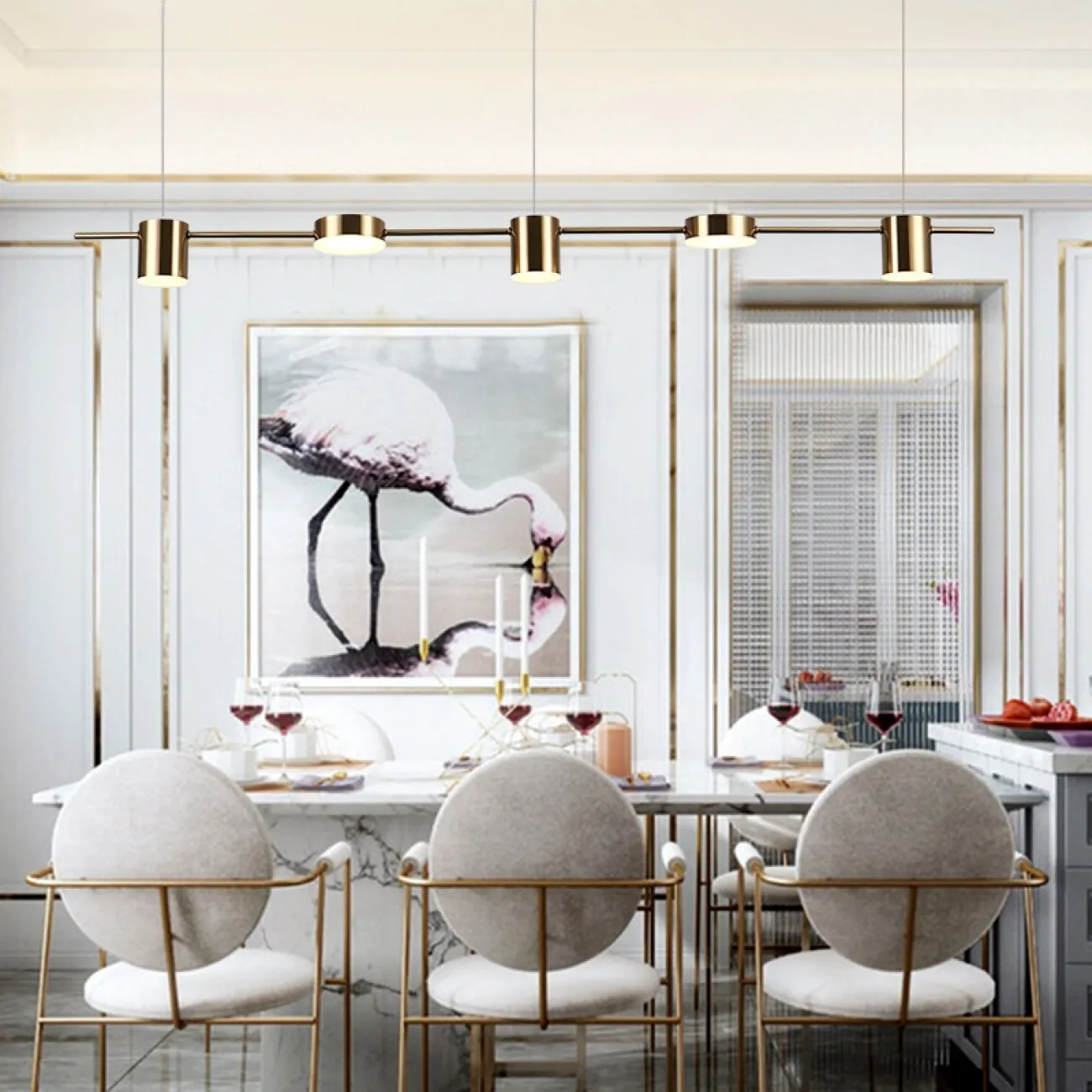 Подвесной светильник SUNSHINE LONG от ImperiumLoft