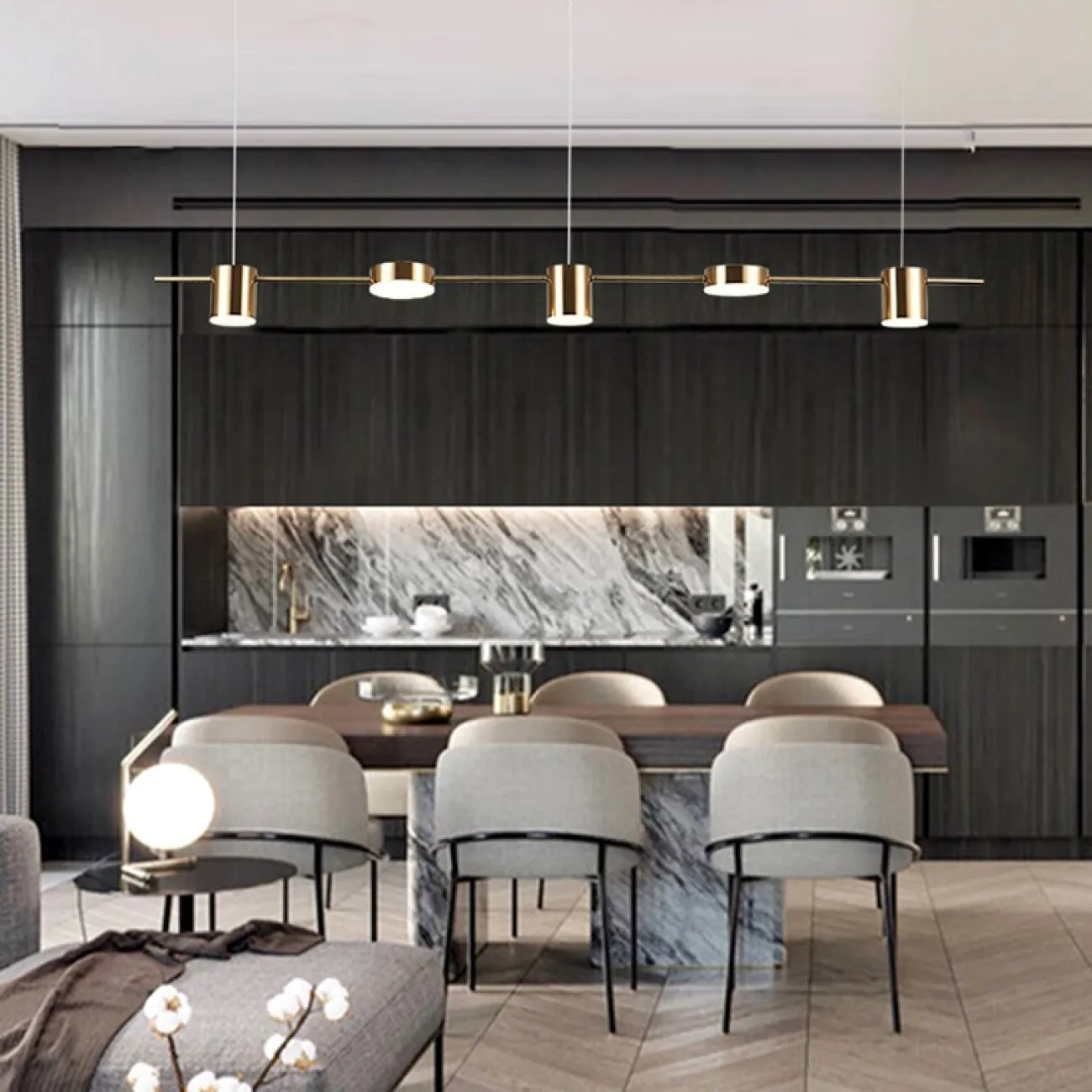 Подвесной светильник SUNSHINE LONG от ImperiumLoft