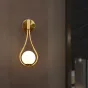 Настенное бра HOOP DROP WALL Bronze от ImperiumLoft