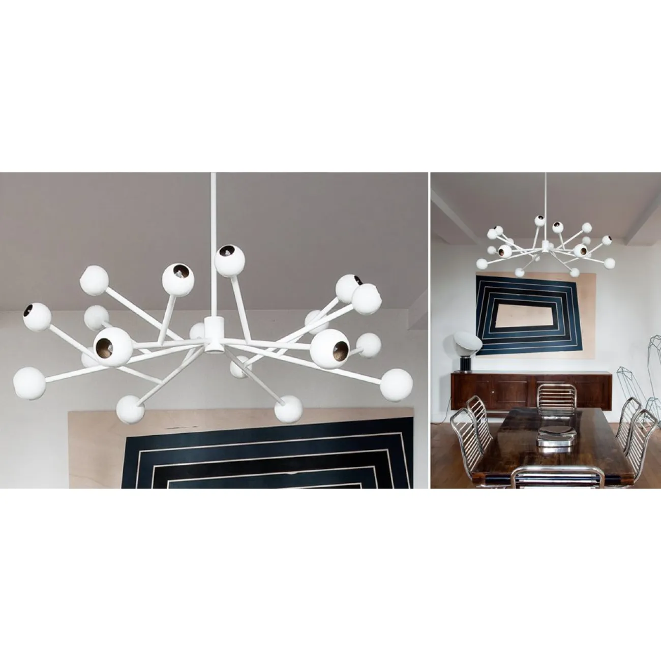 Люстра Last Night white designed by Damien Langlois-Meurinne