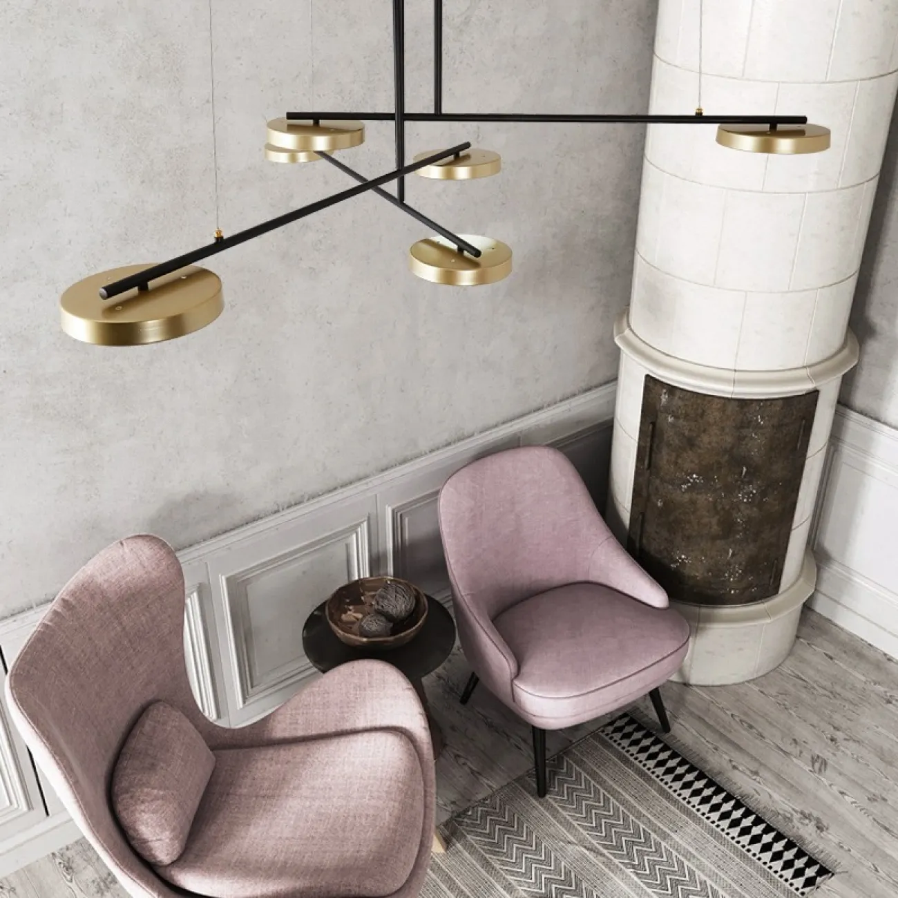 Подвесная люстра TECHNUM LIGHT от ImperiumLoft