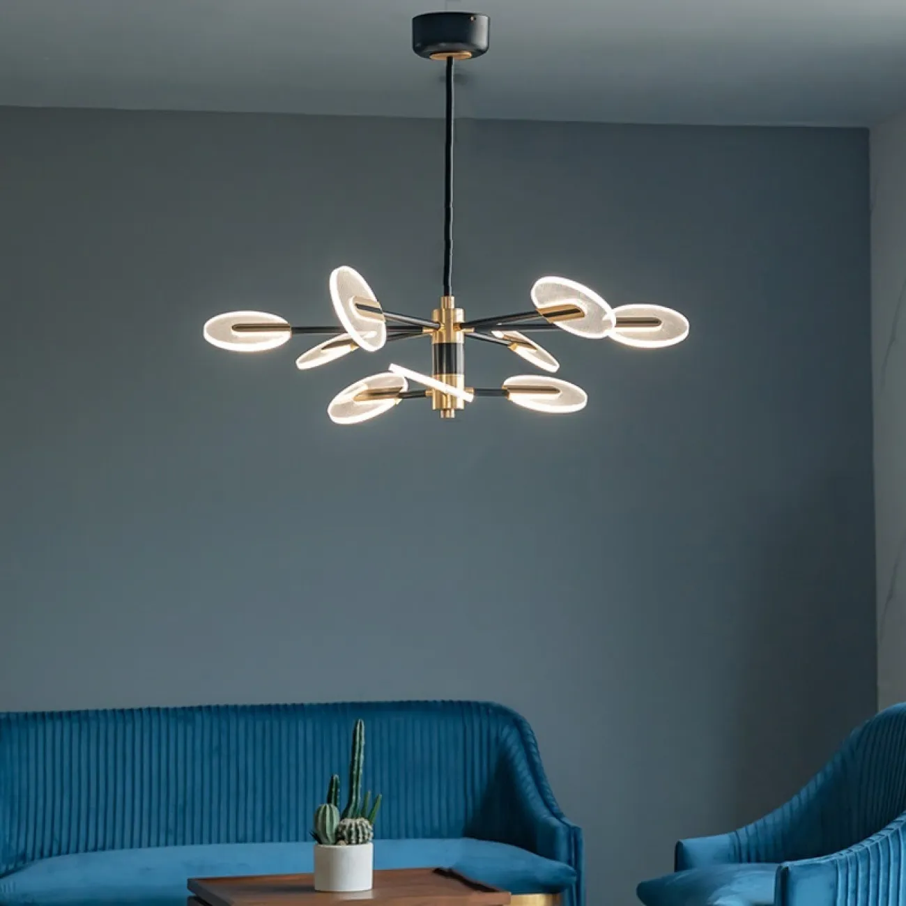 Потолочная люстра CONNECT L12 от ImperiumLoft