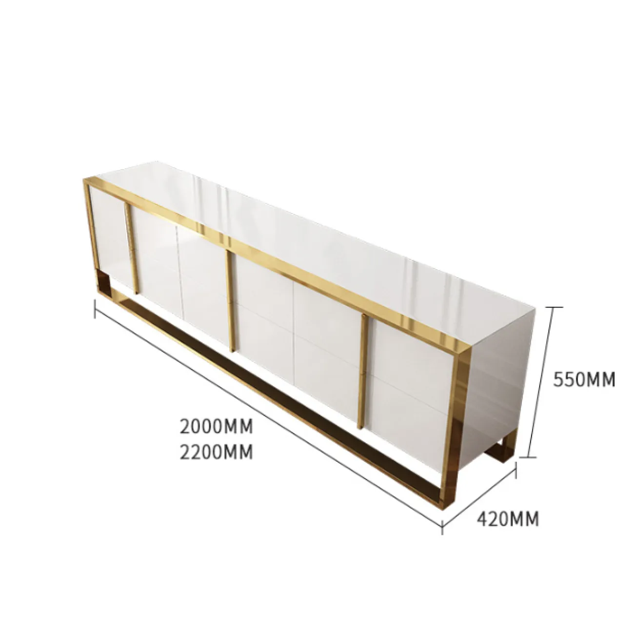 Дизайнерский комод под ТВ LaLume-TV00121 Дизайнерский комод под ТВ LaLume-TV00121