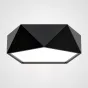 Потолочный светодиодный светильник GEOMETRIC Black D40 от ImperiumLoft