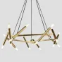 Подвесной светильник JONATHAN BROWNING Le Pentagone Chandelier 20 Light от ImperiumLoft