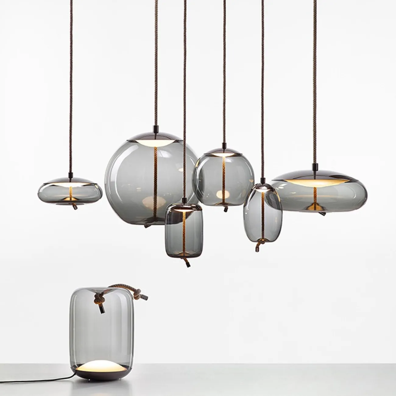 Подвесной светильник WICK C Синий от ImperiumLoft