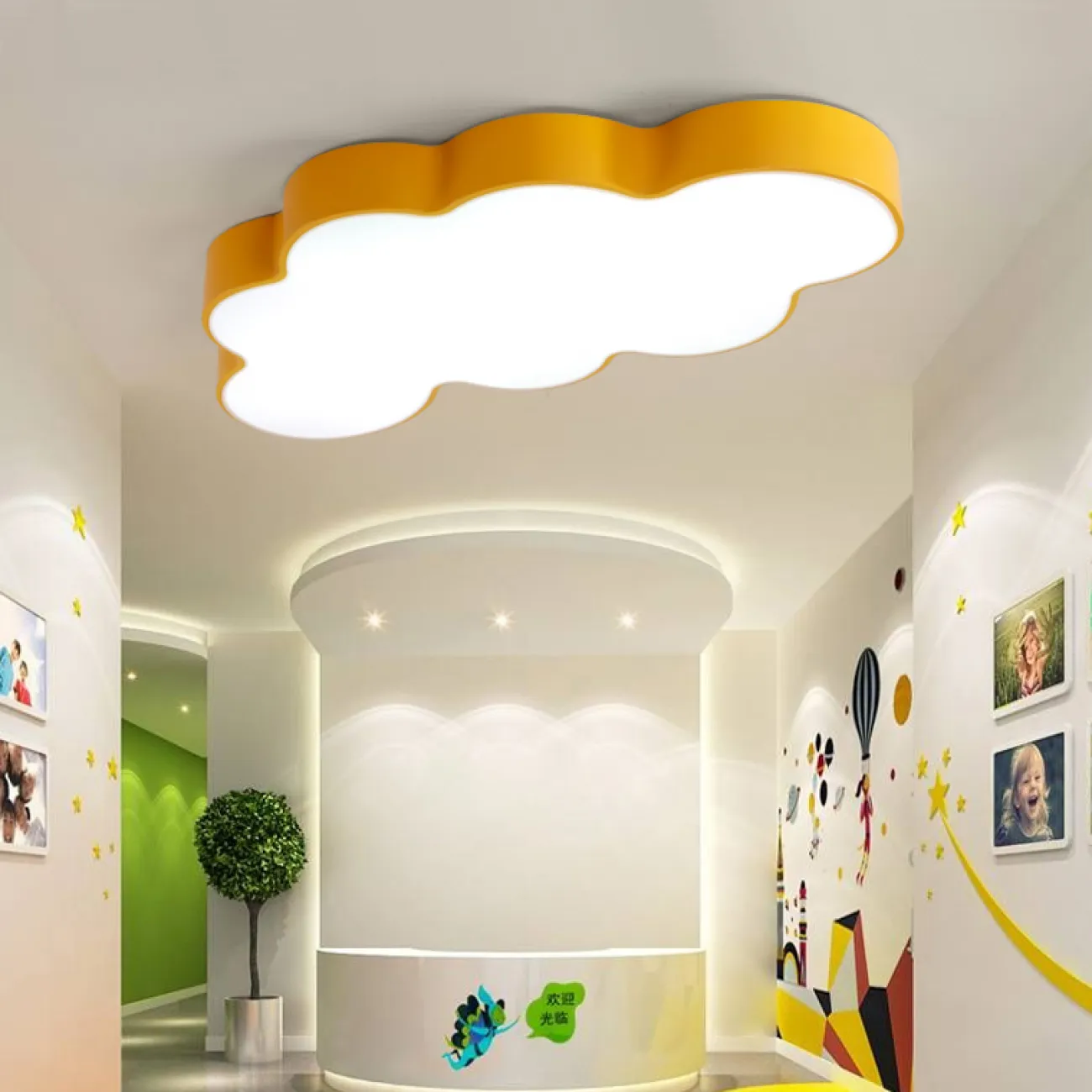 Потолочный светильник CLOUD 80 Зеленый от ImperiumLoft