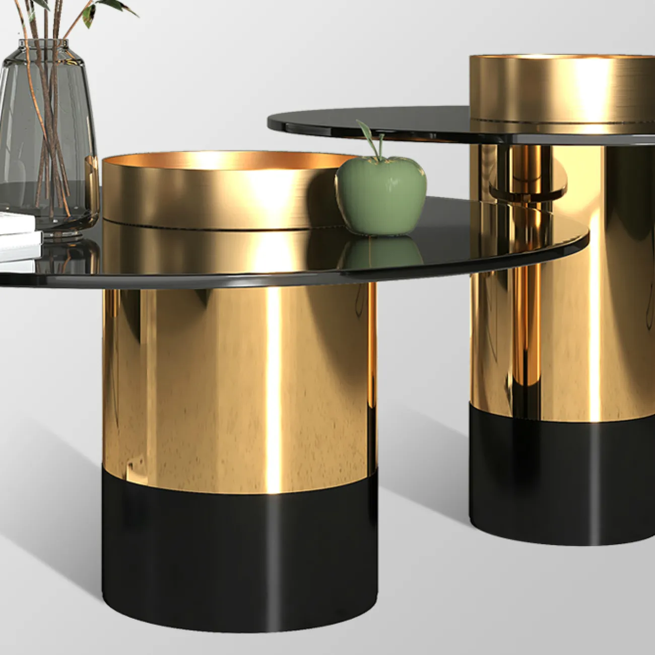 Дизайнерский журнальный столик - LaLume-AP00358