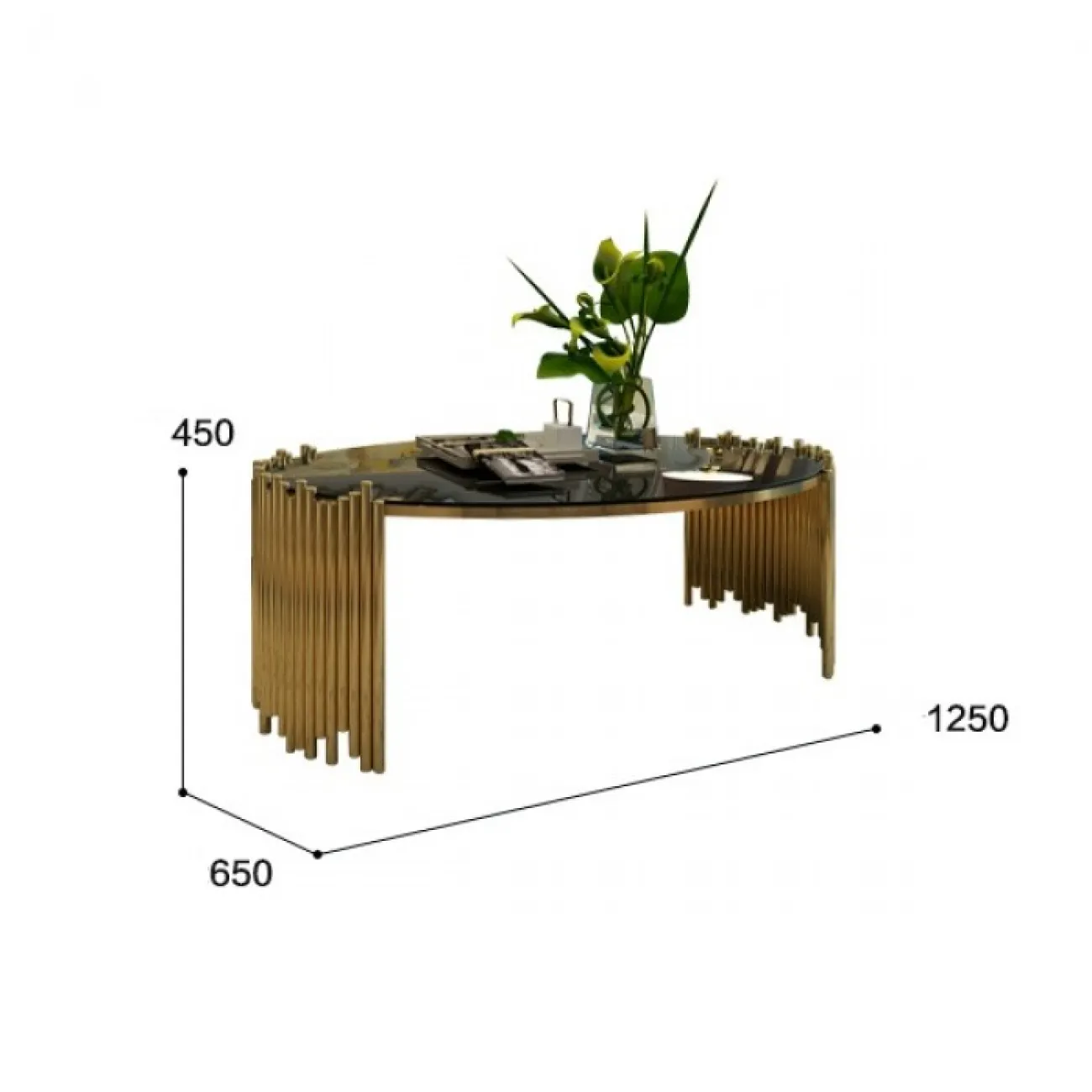 Дизайнерский журнальный столик LaLume-AP00191 Дизайнерский журнальный столик LaLume-AP00191