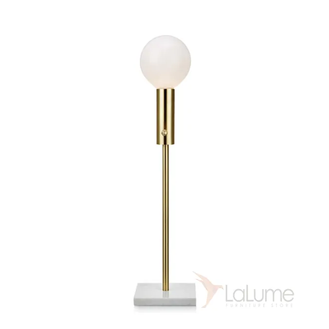 Настольная лампа Marble Top Brass от LaLume