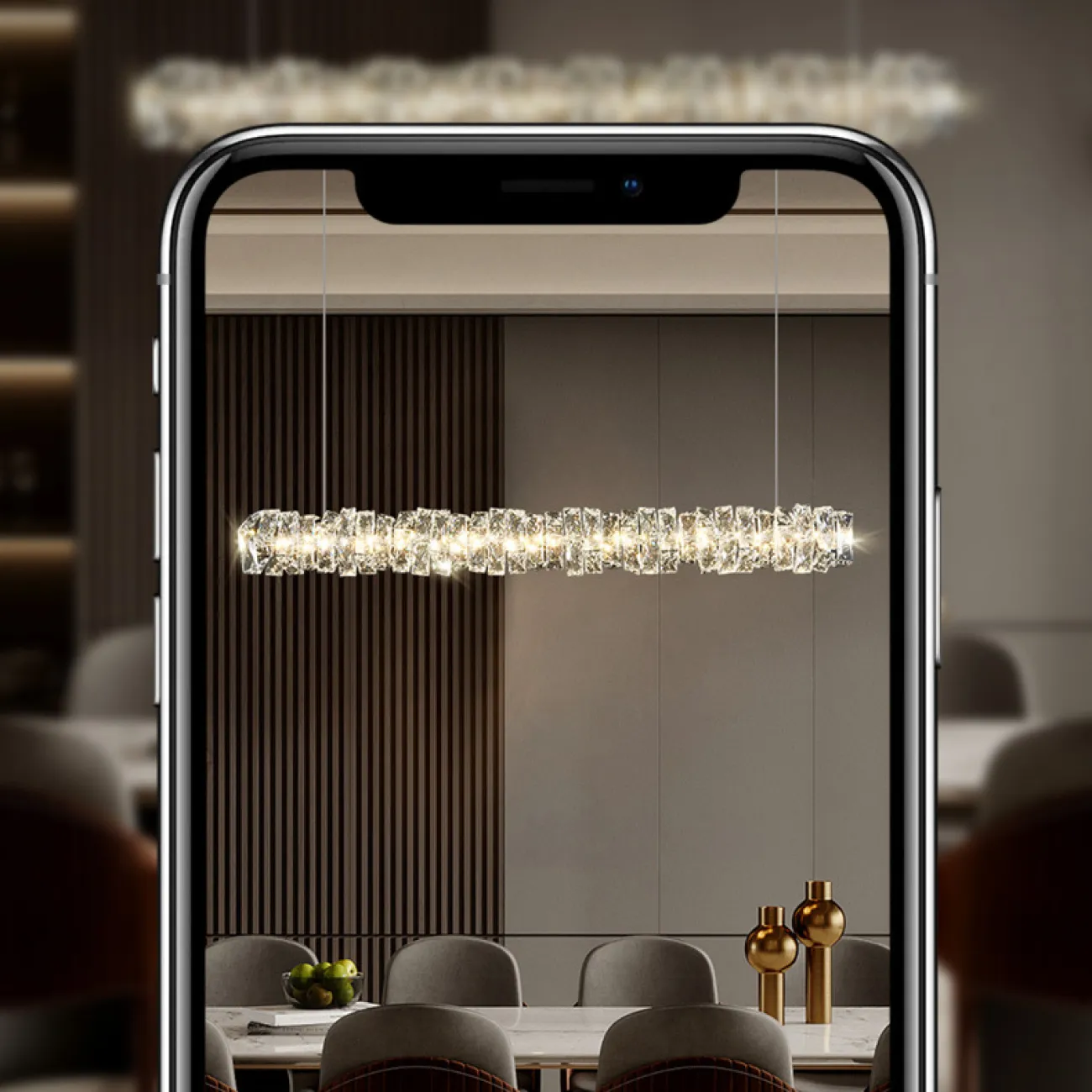 Потолочный светильник CARE LONG L120 от ImperiumLoft