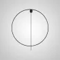 Настенный светильник WILD RING B D50 Black от ImperiumLoft