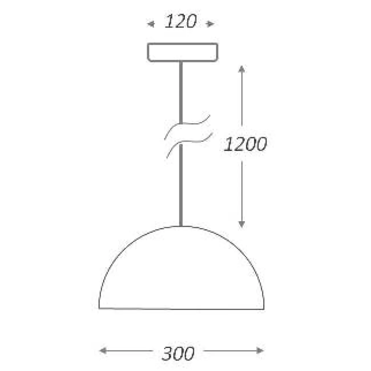 Светильник Uneven Edge Loft Pendant lamp от LaLume