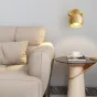 Серия настенных светильников с латунным корпусом в игровом стиле BEAR W Black