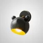 Серия настенных светильников с латунным корпусом в игровом стиле BEAR W Black