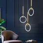 Подвесной светильник RING M D25 Серебро от ImperiumLoft