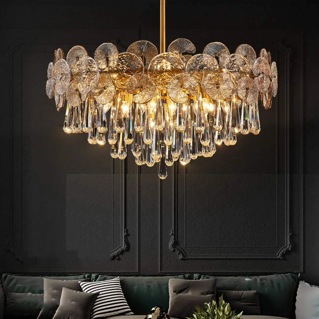 Потолочная люстра CATARINA D100 от ImperiumLoft