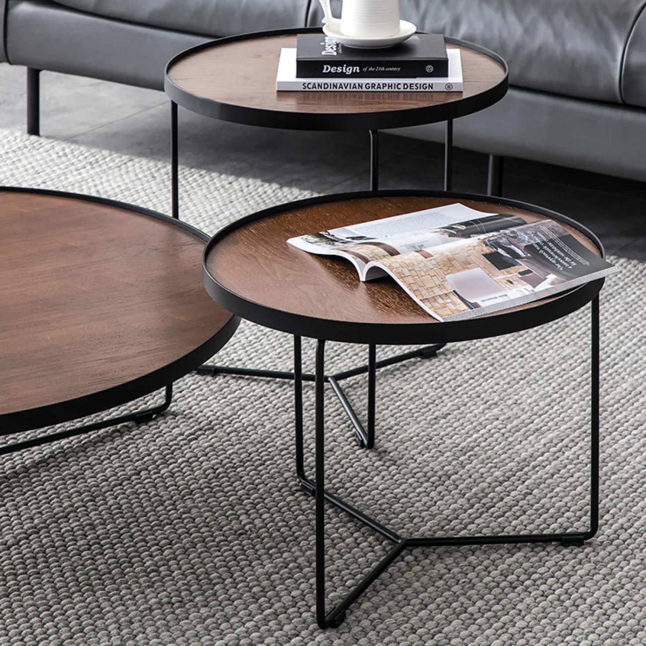 Дизайнерский журнальный столик LaLume-AP00258 Дизайнерский журнальный столик LaLume-AP00258