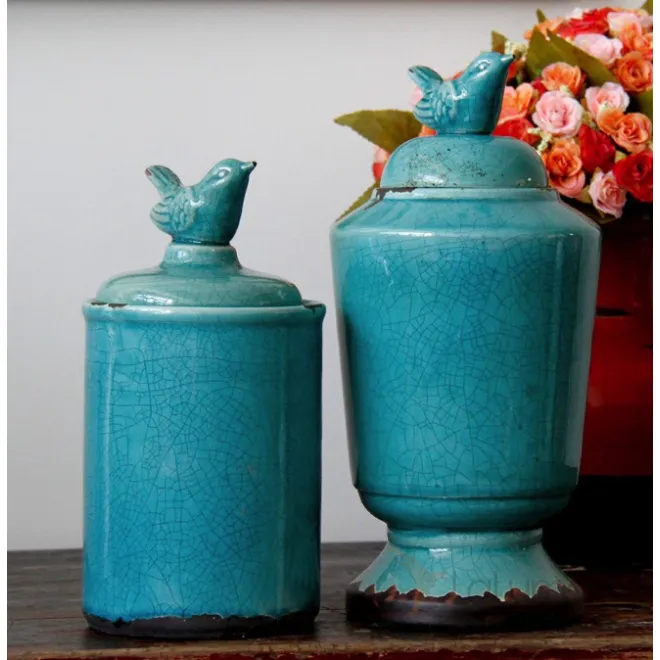 Ваза Turquoise bird от LaLume