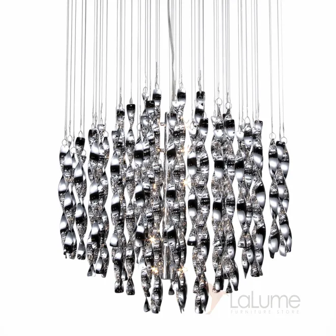 Люстра Macaroni Chandelier Chrome mono от LaLume