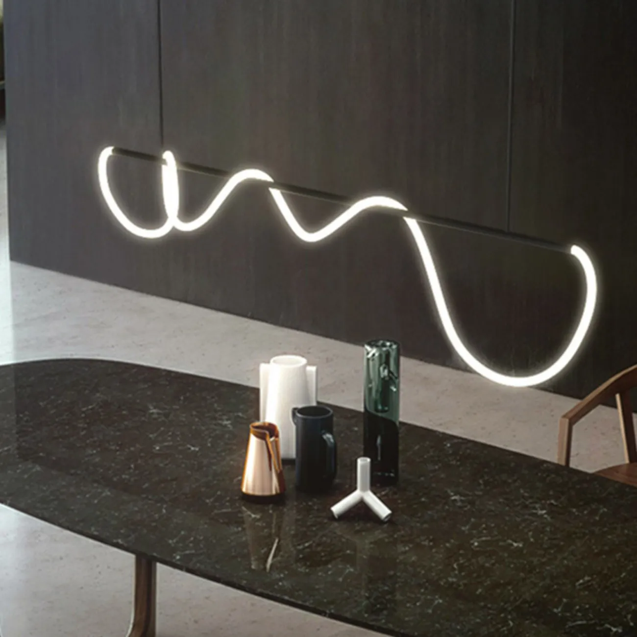 Подвесной светильник GLORIFY BLACK LONG L150 от ImperiumLoft