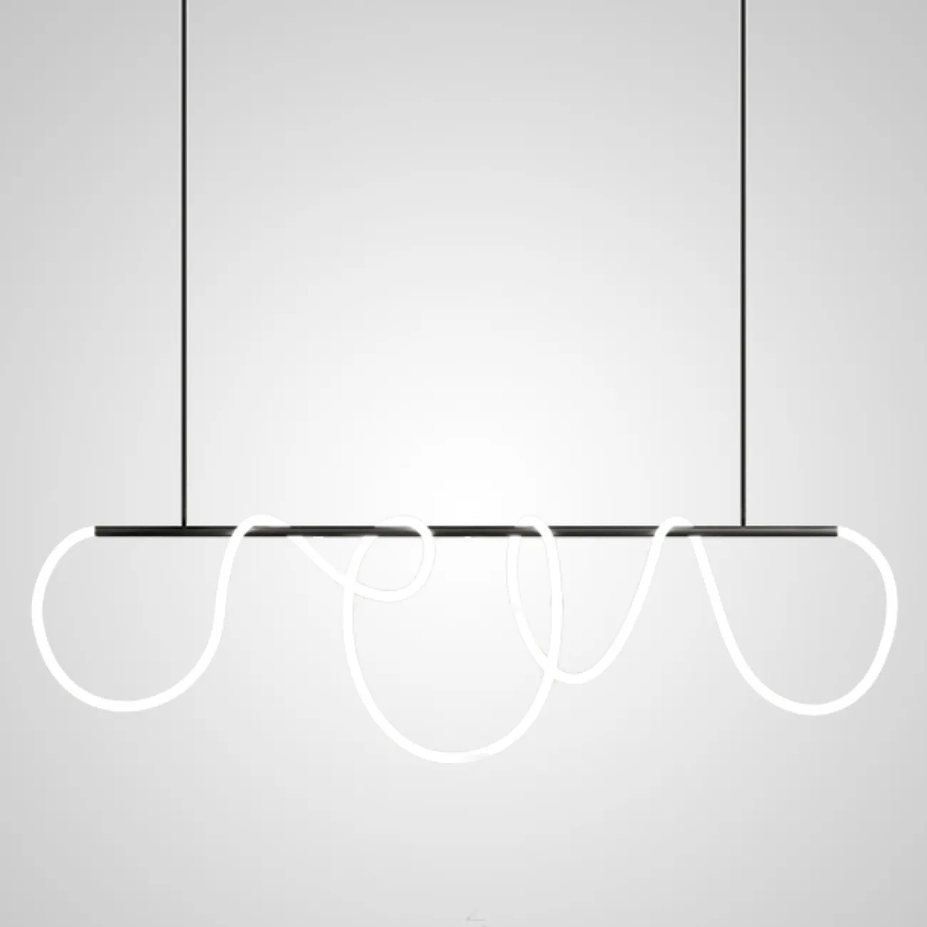 Подвесной светильник GLORIFY BLACK LONG L150 от ImperiumLoft