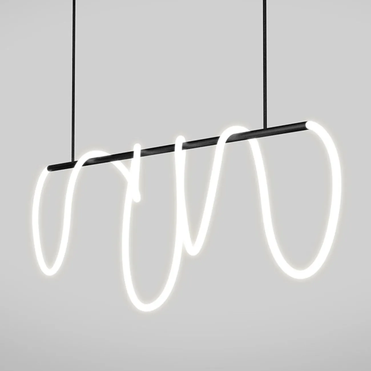 Подвесной светильник GLORIFY BLACK LONG L150 от ImperiumLoft