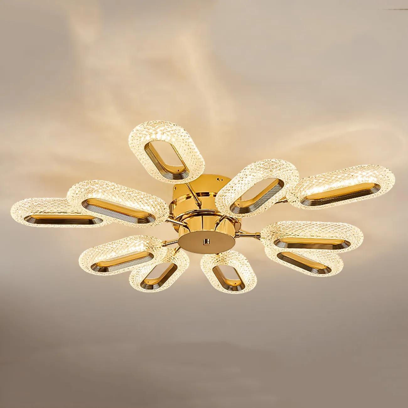 Потолочная люстра KEZIA CH B L8 от ImperiumLoft