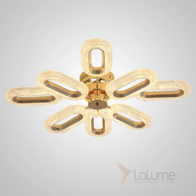 Потолочная люстра KEZIA CH B L8 от ImperiumLoft