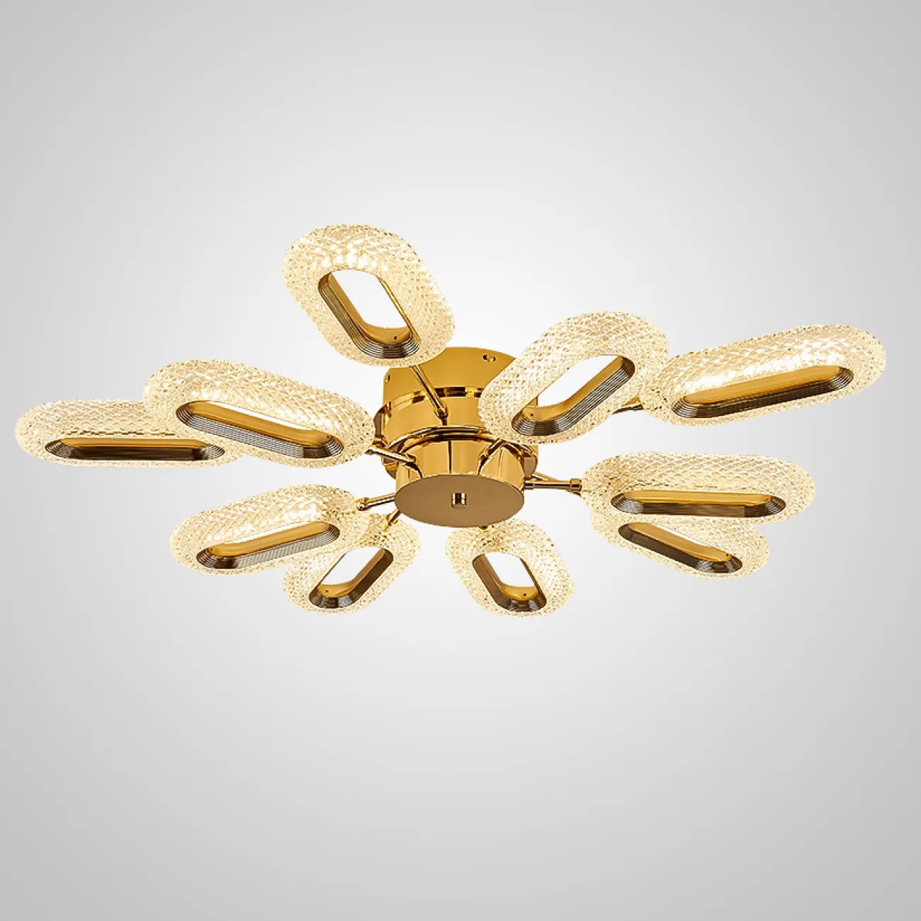 Потолочная люстра KEZIA CH B L8 от ImperiumLoft