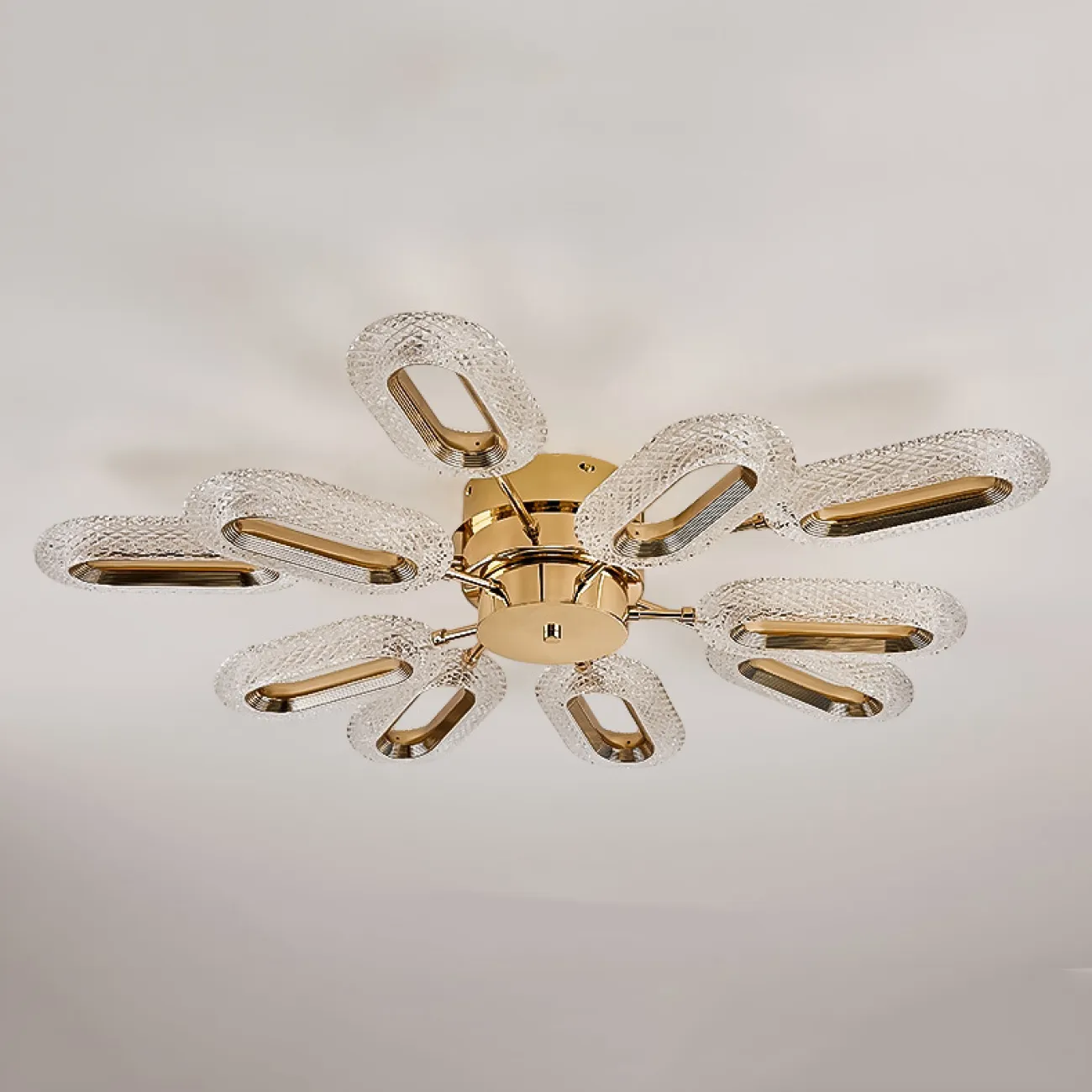 Потолочная люстра KEZIA CH B L8 от ImperiumLoft